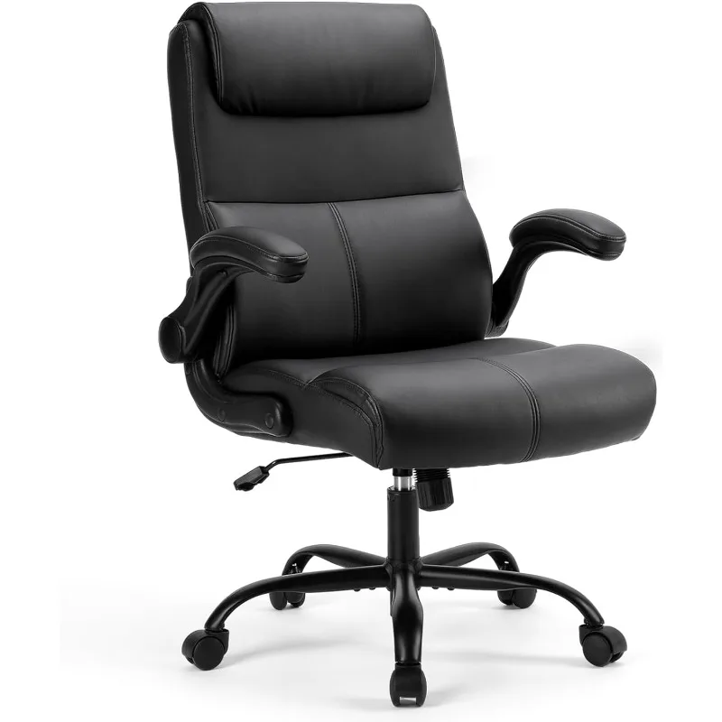 

Эргономичное настольное кресло, офисное кресло руководителя с регулируемой высотой, офисное кресло с откидной спинкой средней высоты, компьютерное кресло