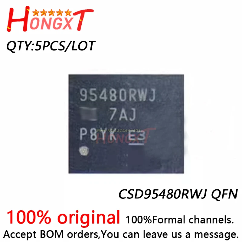 

5PCS 100% NEW CSD95480RWJ QFN.