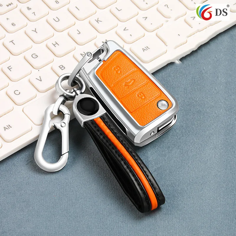 

Чехол для автомобильного ключа для Volkswagen VW Golf 7 gti mk7 r Touran Skoda Octavia 3 Superb Karoq Kodiaq Seat Leon mk3 Ateca