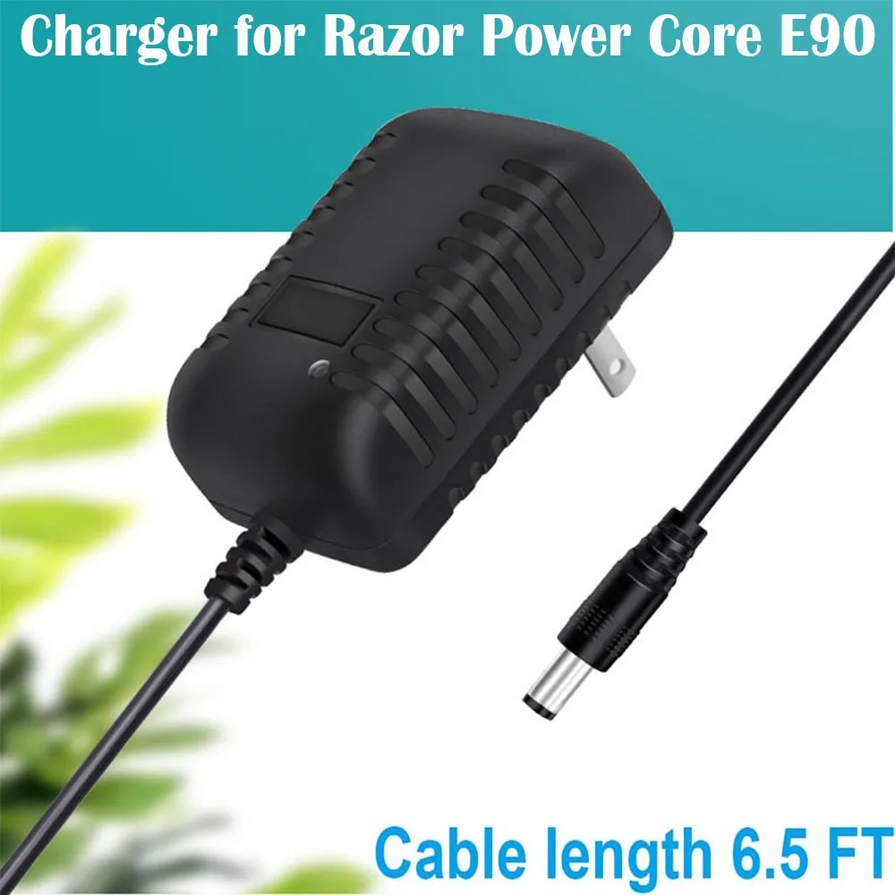 12V 1A Charger for Razor Power Core 90 E90 E95 95  Electric 