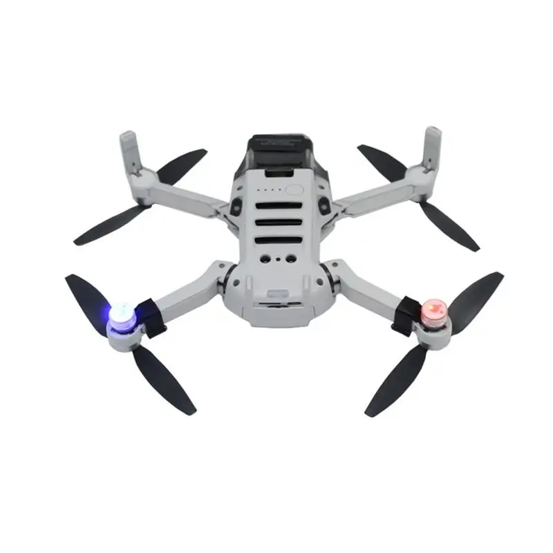 

1 пара стробоскопических элементов дрона для DJI Mini LED вспышка Предупреждение о ночном свете летающие аксессуары для защиты от потери для DJI ...