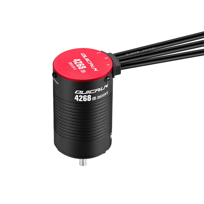 Фото Hobbywing QuicRun WP 8BL150 150A G2 Водонепроницаемый бесщеточный регулятор скорости (ESC) с бесщеточным двигателем 4274SL 2000KV/4268SL 2600KV для радиоуправляемых машин масштаба 1:8 №5