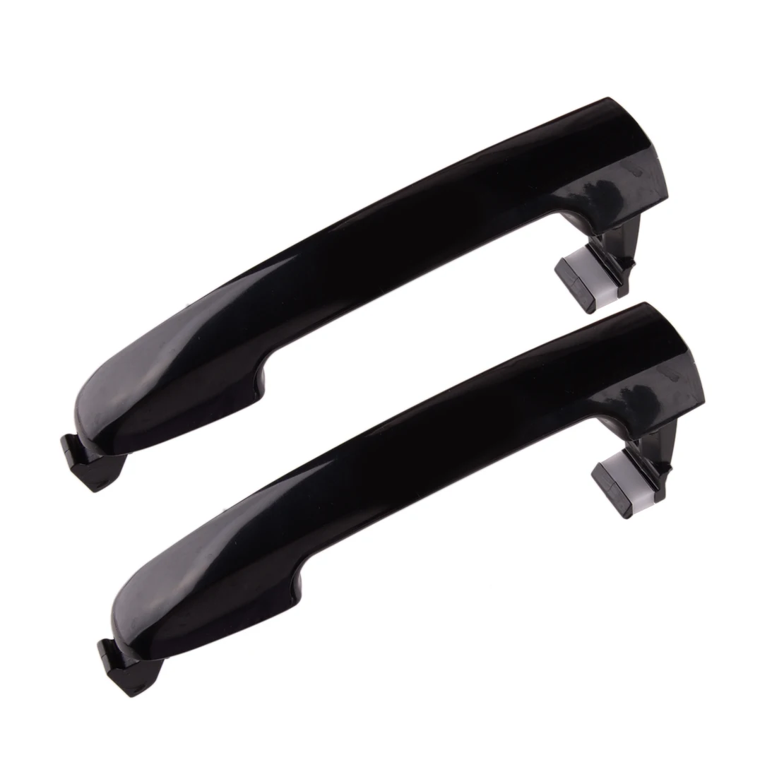 

826513K000 2Pcs Car Exterior Left Right Door Handle Fit for Hyundai Sonata 2005 2006 2007 2008 2009 2010 Black ABS Plastic