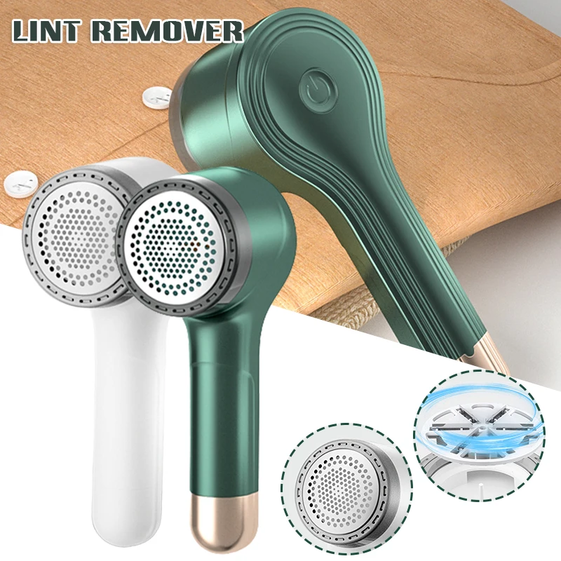 

New 2 in 1 Electric Fabric Shaver with Lint Roller USB Rechargeable Fuzzy Lint with Lint Roller USB Fuzzy Lint Remover