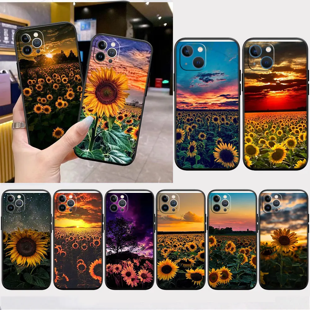 Желтый подсолнух мягкая фотография для Realme Narzo 50i30A 30 20 C33 C31 C30 C25Y C25S C21Y 9 9i Pro