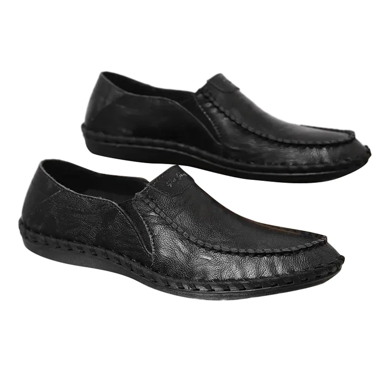 

Модная Дизайнерская кожаная мужская обувь DAFENP, официальная повседневная одежда из натуральной кожи, офисная обувь 38-46