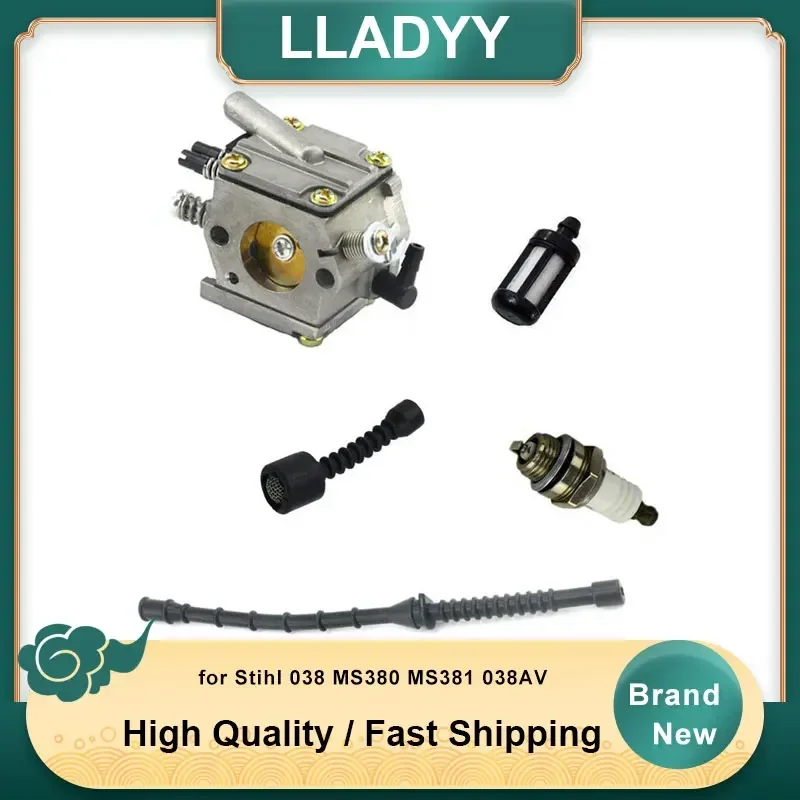 Фото Новый комплект карбюратора для бензопилы Stihl 038 MS380 MS381 038AV SUPER MAGNUM №1