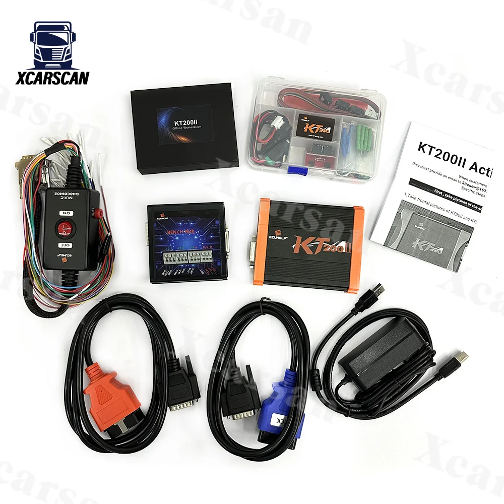 Программатор KT200 II ECU тюнинг микросхем KT200II новое Gen2 поддержка DTC OBD/BOOT/BDM/JTAG