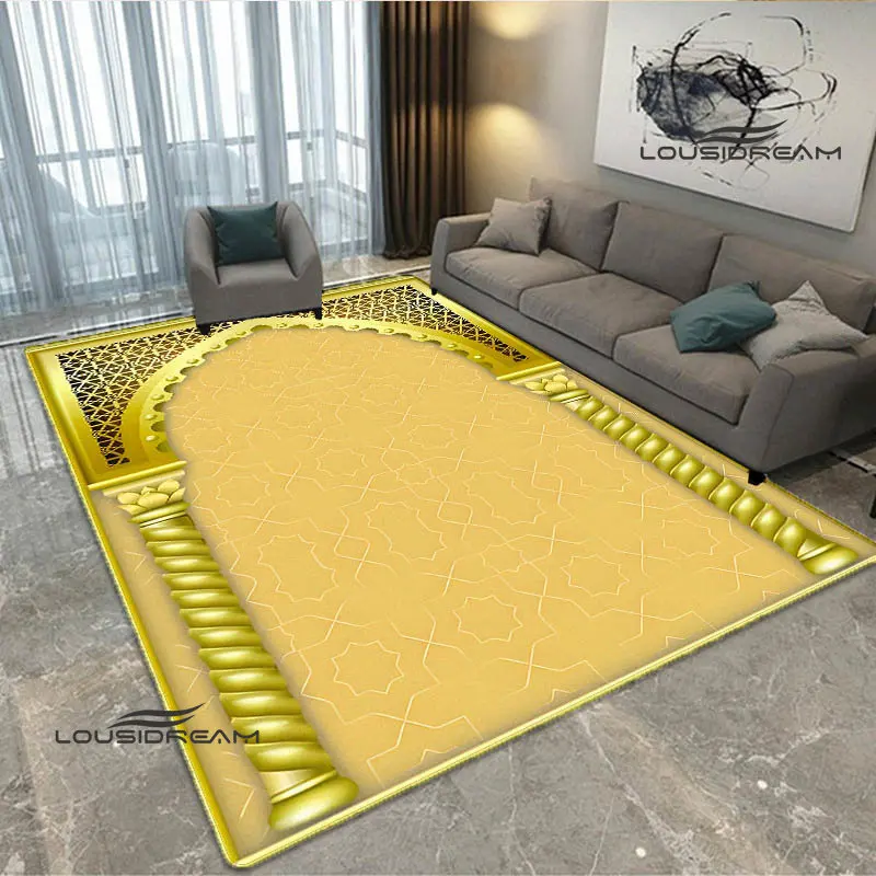 Религиозный ковер для молитвы нескользящий украшение спальни коврик йоги