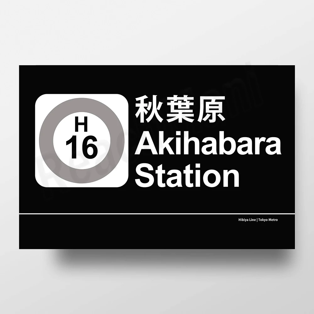 

Постер станции метро Риогоку ReachMani