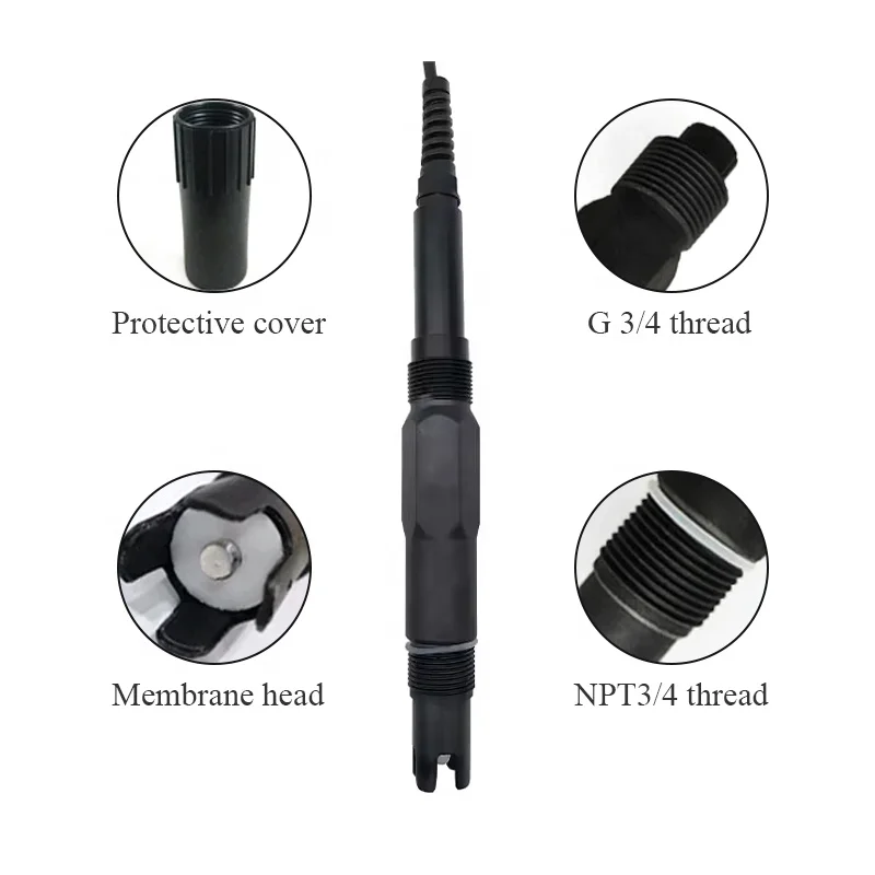 RS485 4-20 мА Цифровой ОВП датчик зонд-2000 ~ мВ Redox измерение для аквариума