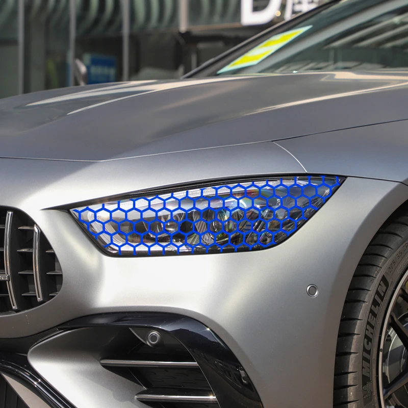 48x30 см сотовая наклейка для автомобильного фонаря наклейки заднего