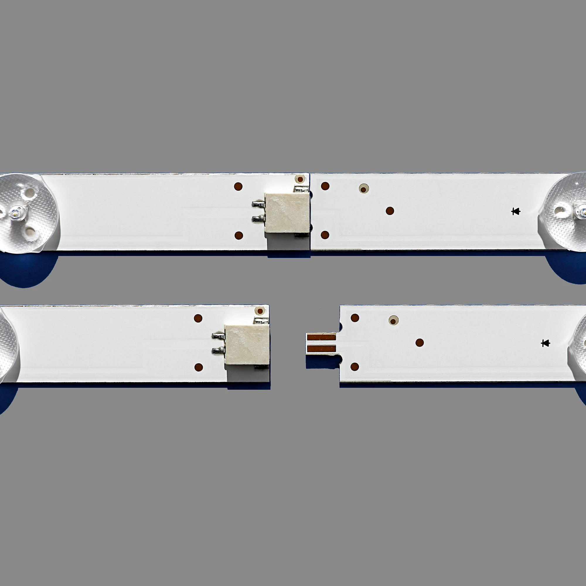 3 PCS LED backlight strip for LIG 43UF6407 43UF6400 43LH604V 43UH610V 43UH610A 43UH6030 43LH5700 43LH60_FHD_A Type UF64_UHD_A