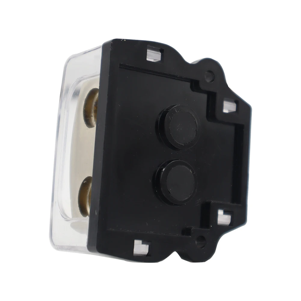 

Box Junction Box Splitter Zinc Alloy 1PCS 1X 0GA 2 X 4GA 2Way Car Audio Distribution Block Junction Box Plastic