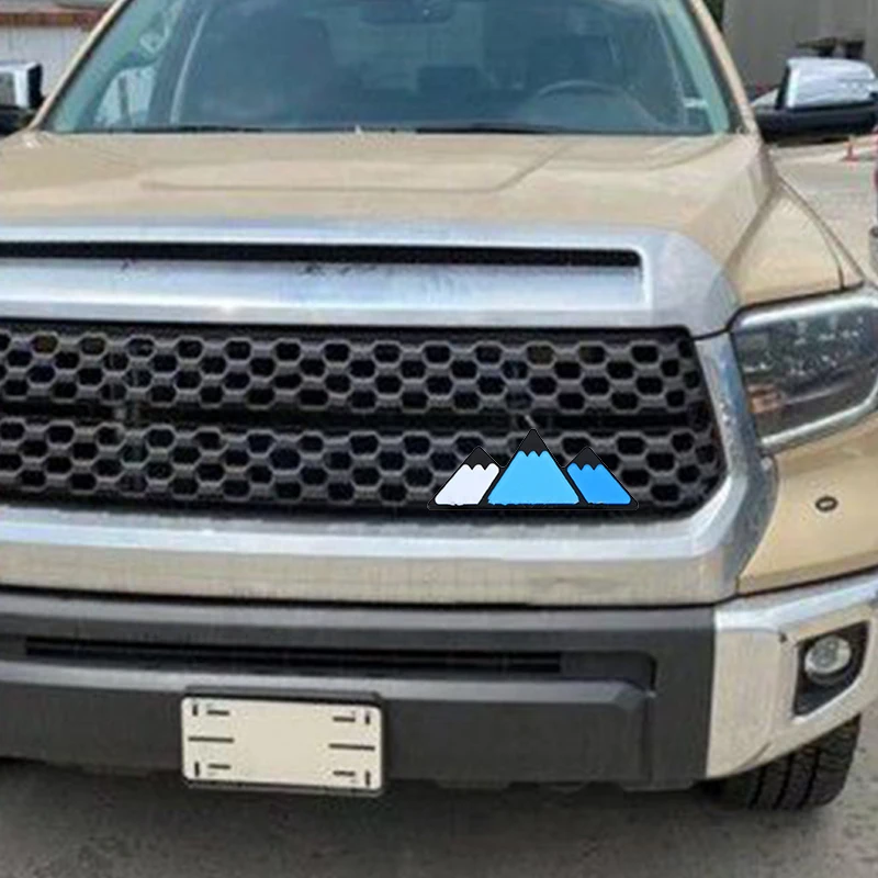

Для Toyota Tacoma TRD 4runner Tundra три цвета гриль акриловый значок аксессуары