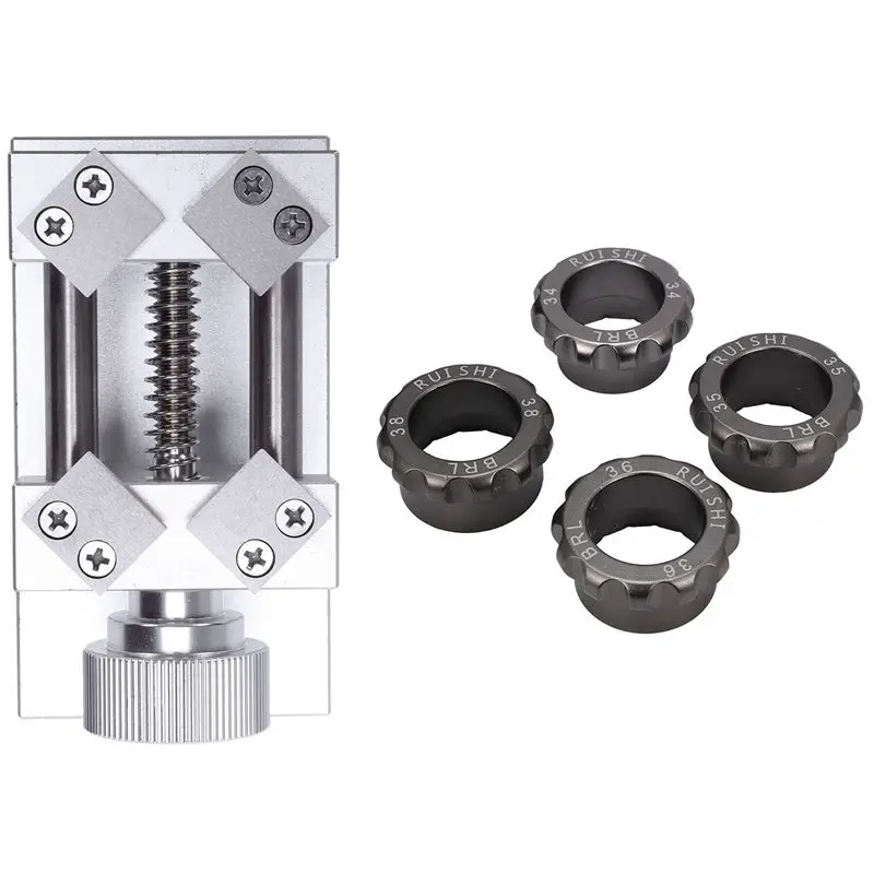 

Silverwatch Bezel Removal Tool Workbench Back Case Opener Tool With 4PCS Set Case Tool Screw Back Opener