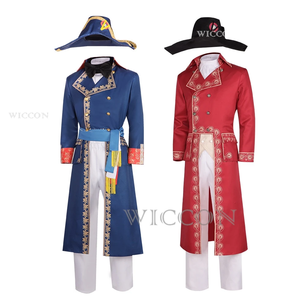 Фильм Наполеон Косплей Костюм Французский Император Военная Униформа Полный