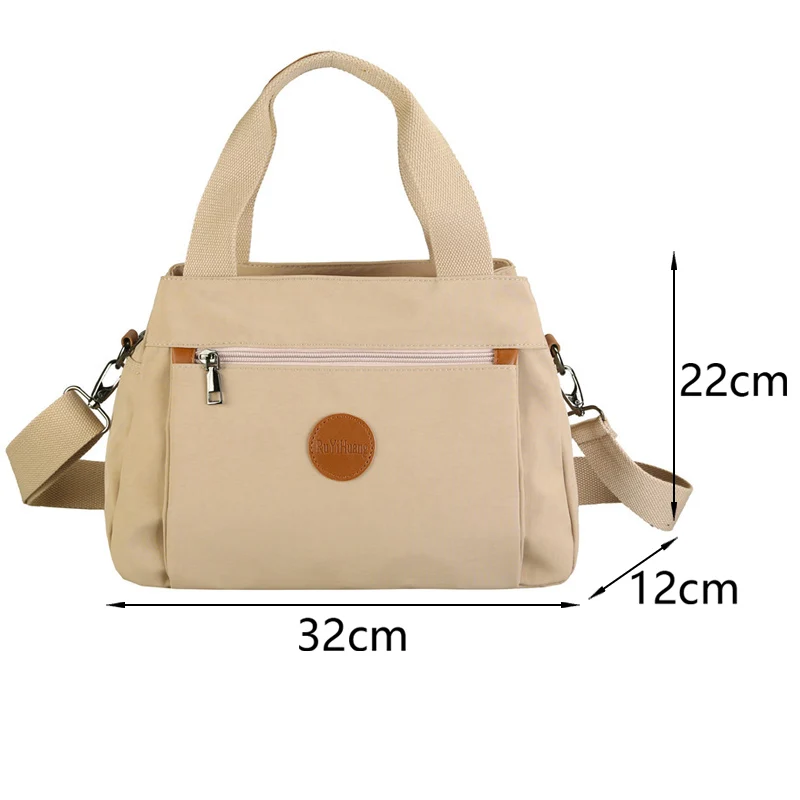 Luxury Casual Designer Canvas Shoulder Bag for Women Handbag Ladies Large Capacity Tote High Quality Crossbody Bags DropShipping