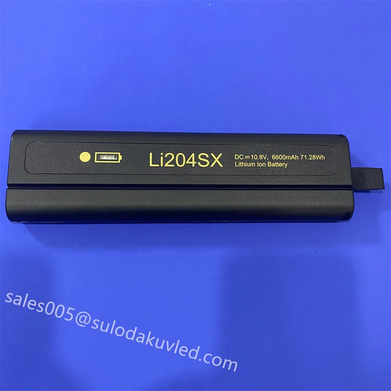 Original OTDR Battery OTDR Li204SX Replacement Li-ion Battery Pack MTS-6000 MTS6000 7800mAh 10.8v