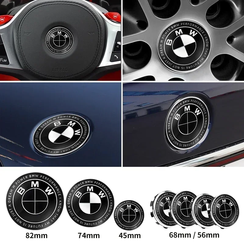 45/56/68/74/82 мм автомобильный капот передний значок эмблема задний багажник логотип