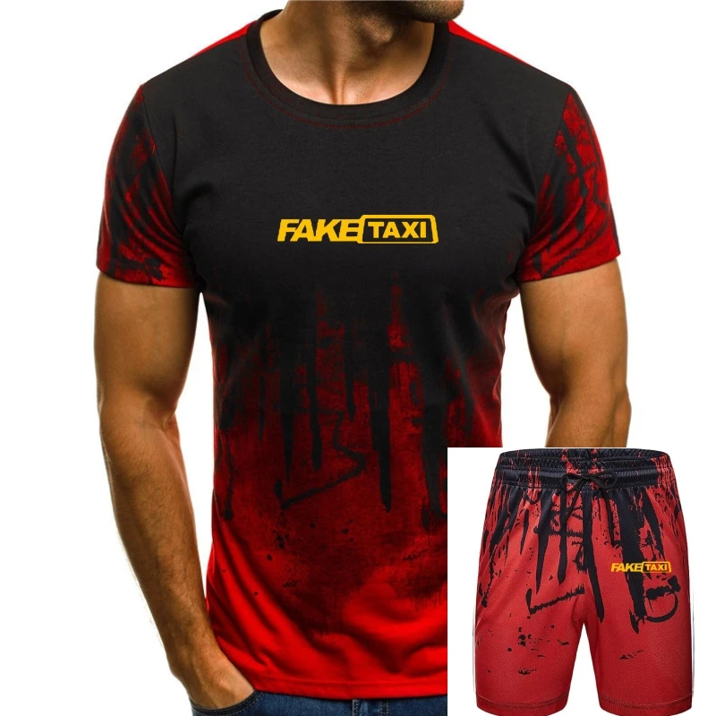 

Men Short sleeve tshirt Fake Taxi Unique Taxi T Shirt Women t-shirt
