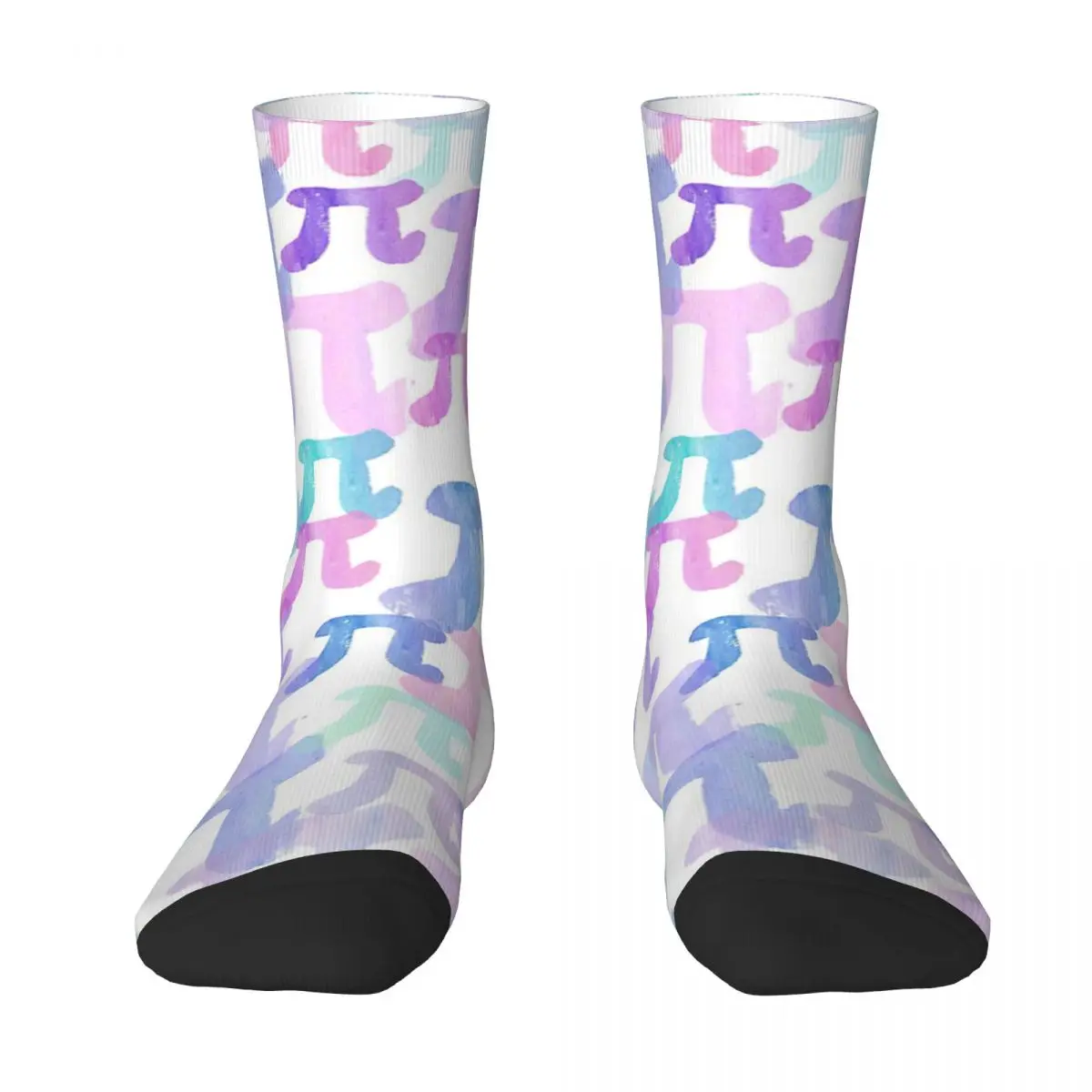 Watercolor Pi Adult Socks,Unisex socks,men Socks women Socks