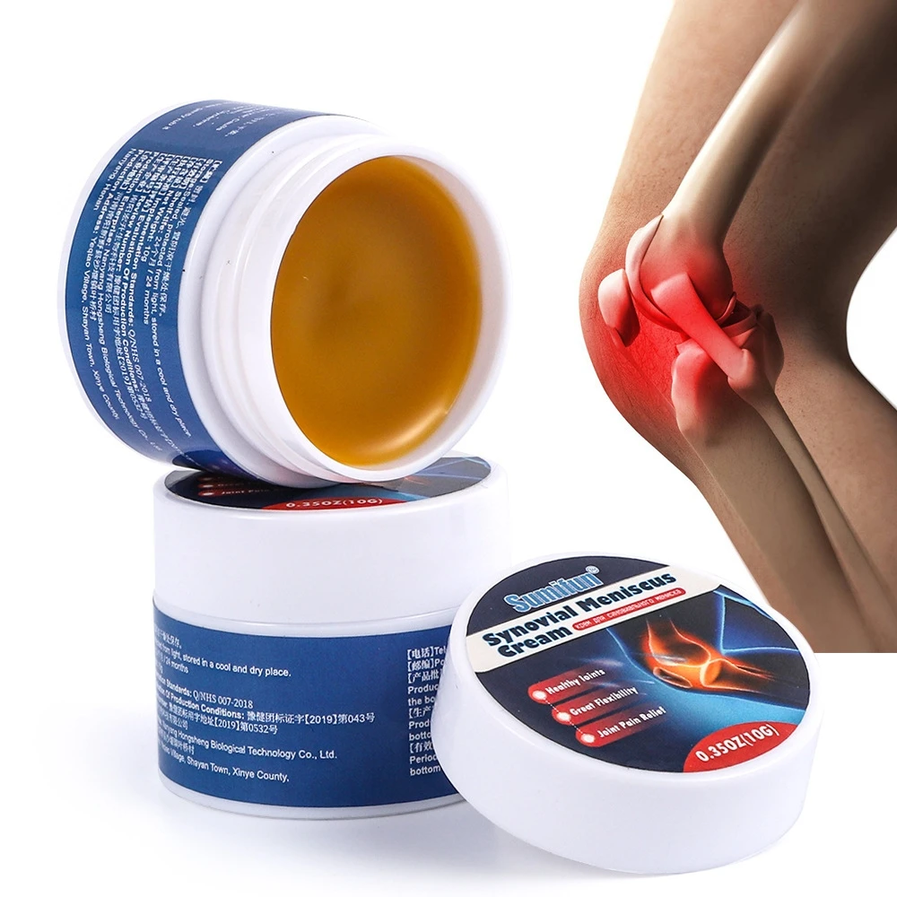 

10g Meniscus damage Treatment Cream Leg Knee Joint Arthritis Medical Ointment Tennis Elbow Synovitis Pain Relief