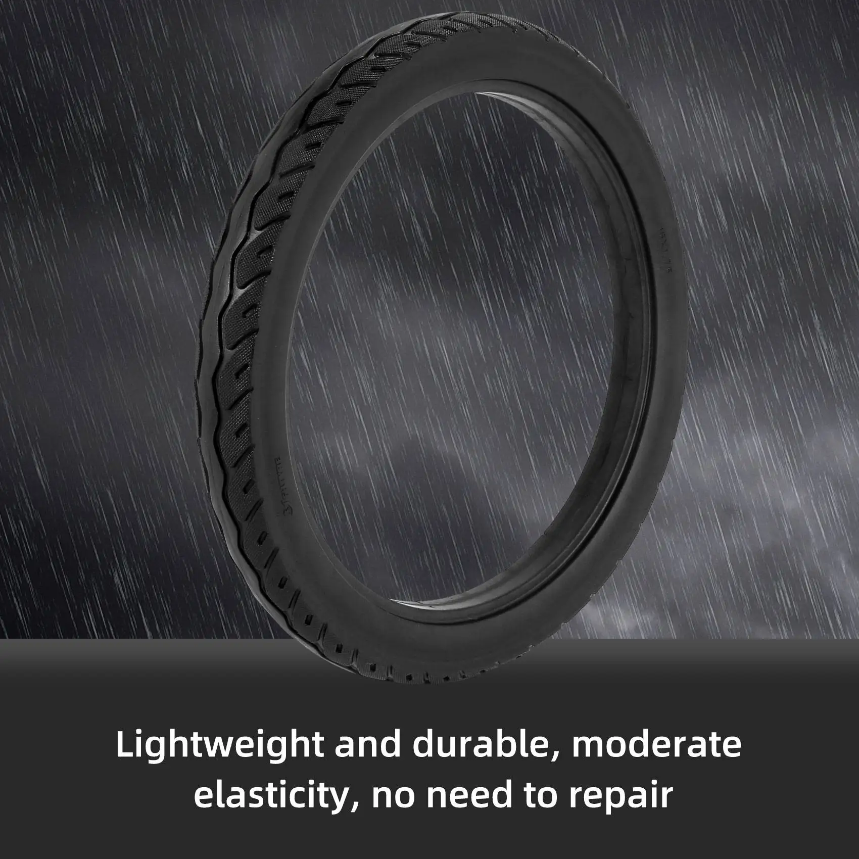 16 дюймов 16x1 75 велосипедные однотонные шины Черные Резиновые Нескользящие