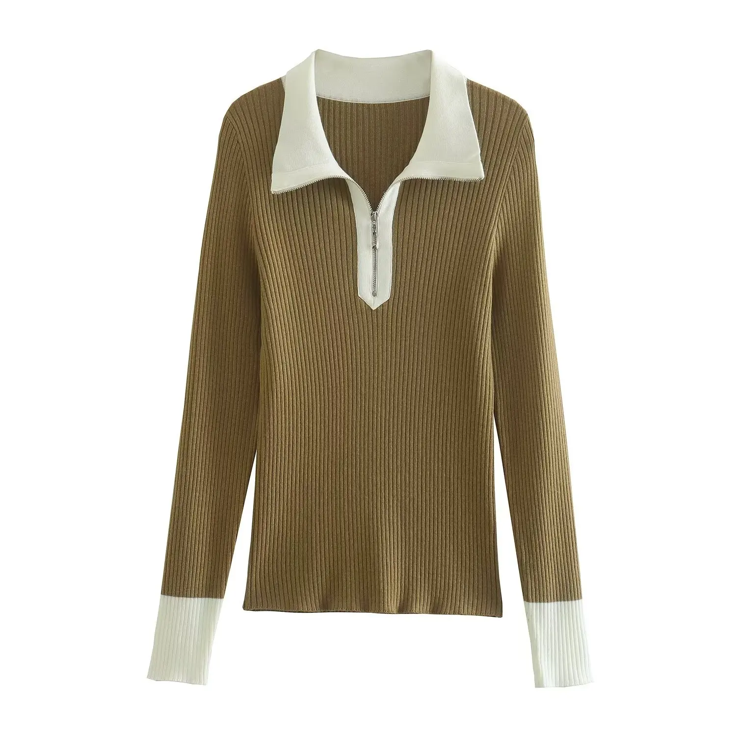 

2023 03 New Spring Autumn Women Female Sexy Polyester Sweater Brand Blouse Outwear