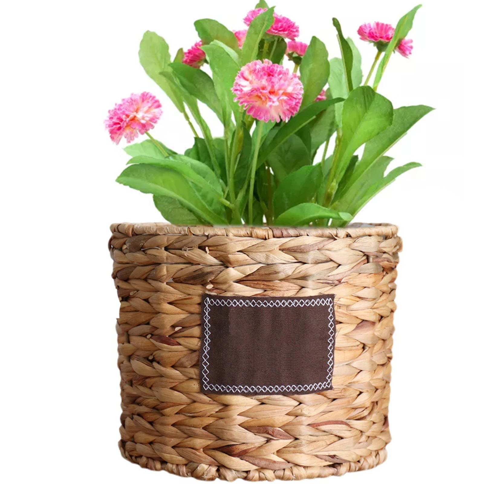 

Planter Basket Woven Organizer Flower Pots Environmental Natural Woven Organizer For Laundry Picnic Decor Planter Basket Plant