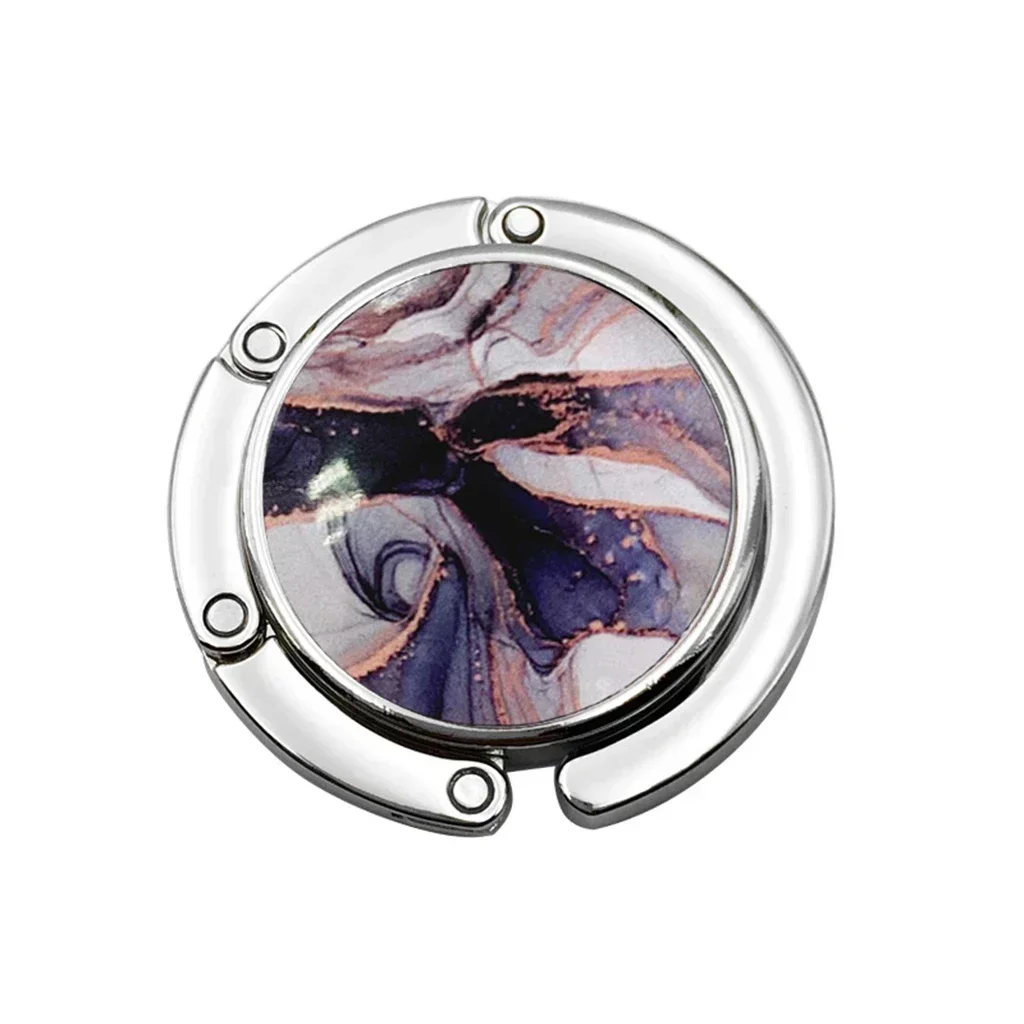 Круглые складные крючки для сумок из алюминиевого сплава