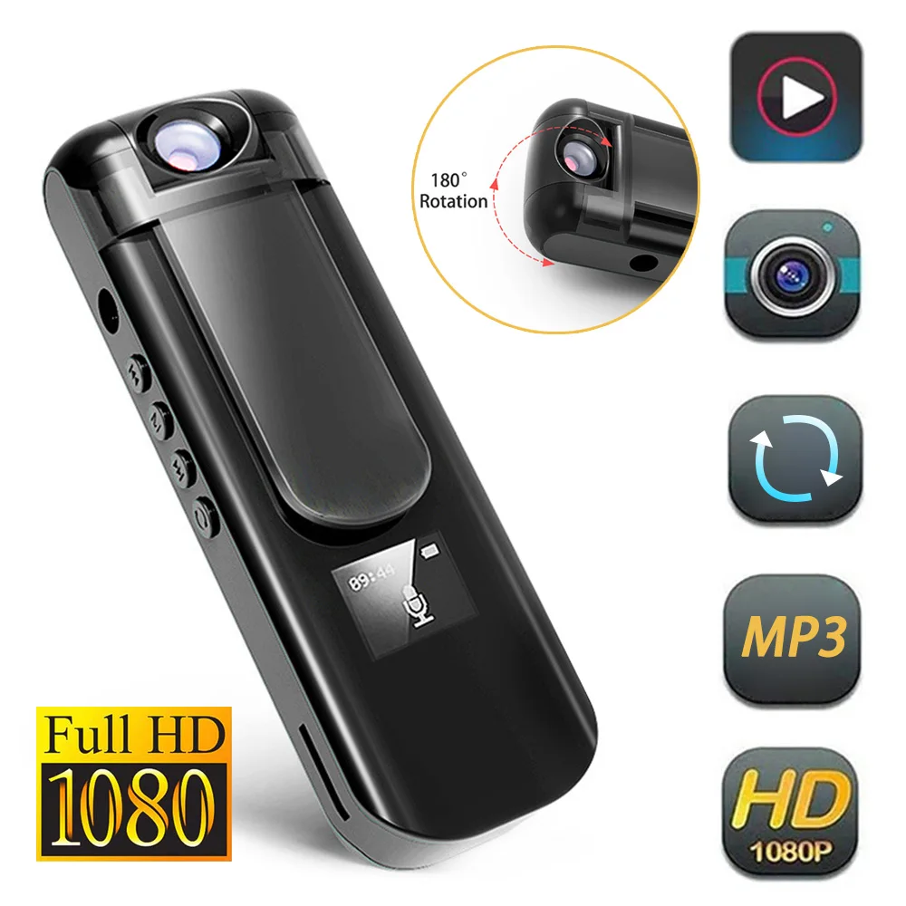 

HD 1080p Mini Digital Camera Wearable Police Law Enforcement Video Recorder Surveillance Conference Pen Camcorder Pocket Dvr