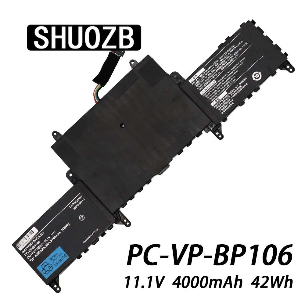 SHUOZB PC-VP-BP106 Аккумулятор для ноутбука NEC LAVIE HZ750 HZ550 HZ650CA 186Y3AZ HZ650CAS PC-VP-BP105 11 1 В 4000 мАч 42