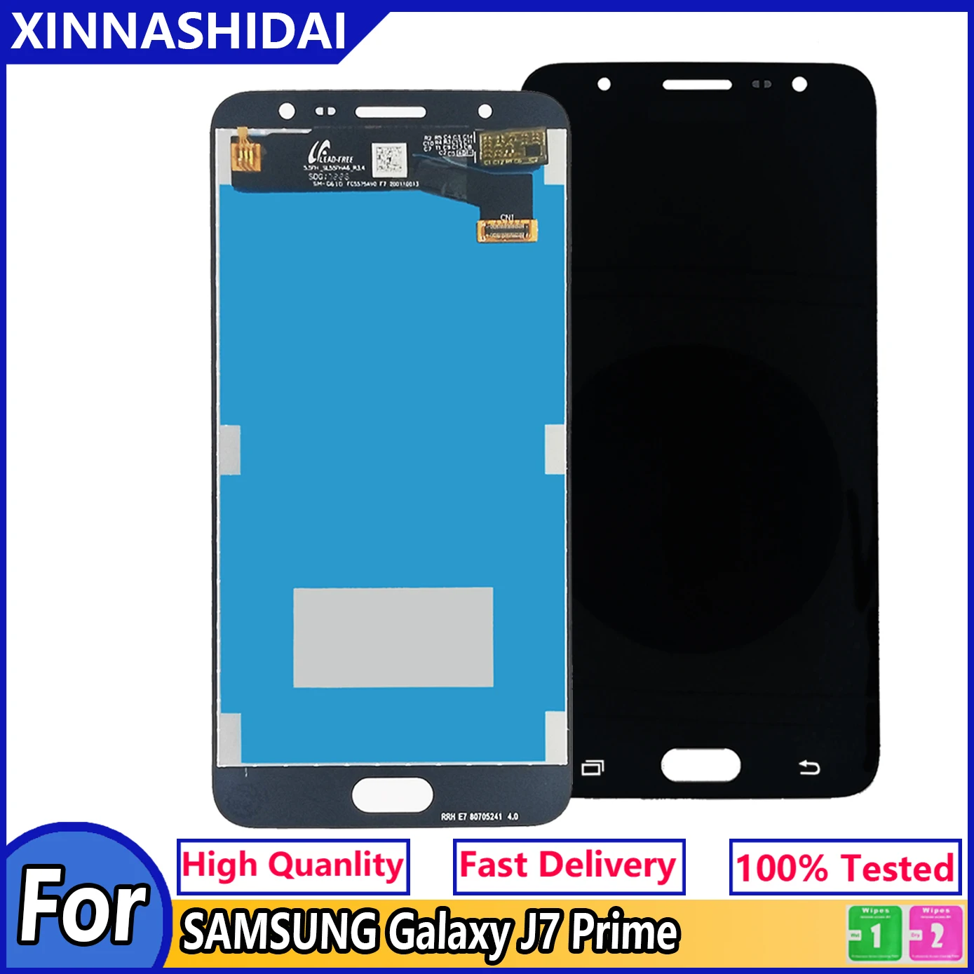 100% Новый оригинальный 5 &quotЖК-дисплей для Samsung Galaxy J7 Prime G610 G610F On7 2016 G6100 дисплей