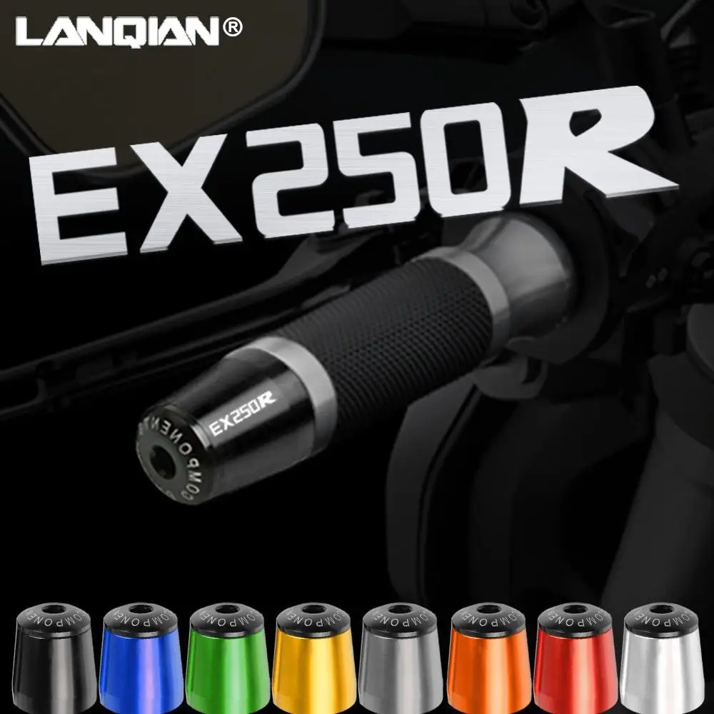 

Motorcycle Handlebar Caps Handle Bar Grips Ends Plug For Kawasaki EX250R EX 250R EX 250 R 2008 2009 2010 2011 2012 Accessories