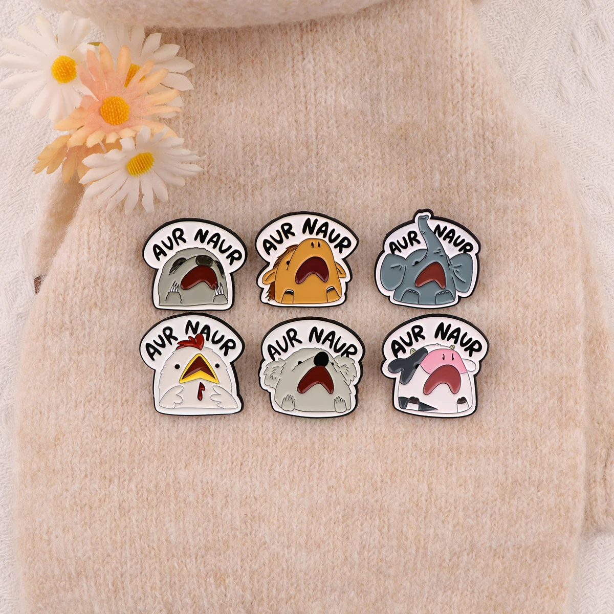 Эмалированные булавки с цитатами и животными для лацканов рюкзаки броши костюма