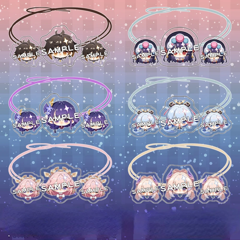 

Genshin Impact Hair Bands Girls Anime Yae Miko Hu Tao Scrunchie Rubber Band for Children Hair Ties Headband Hair Accessories