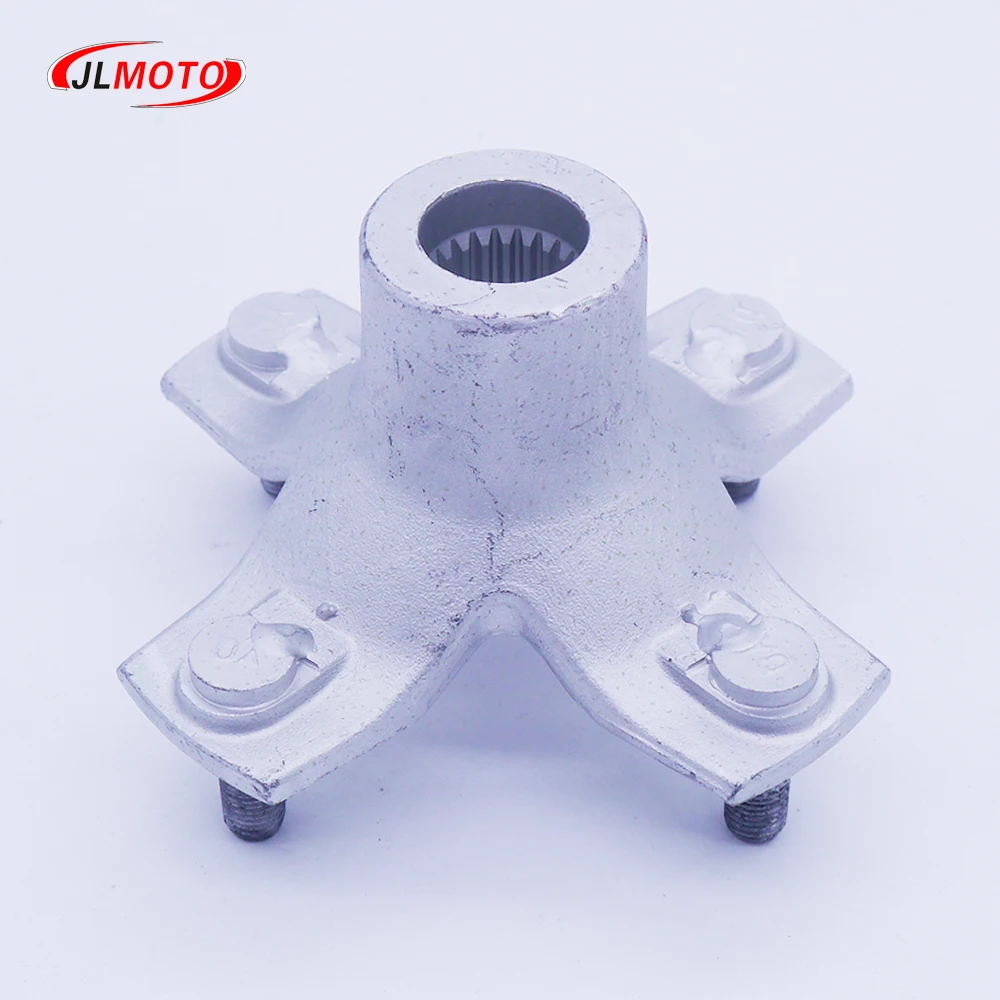 

22T задняя ступица 110 мм 4 * M10, ступица дискового тормоза, подходит для LONCIN ATV PARTS, ступица колеса LX200AU LX200M Quad, запасной двигатель 250cc 200cc