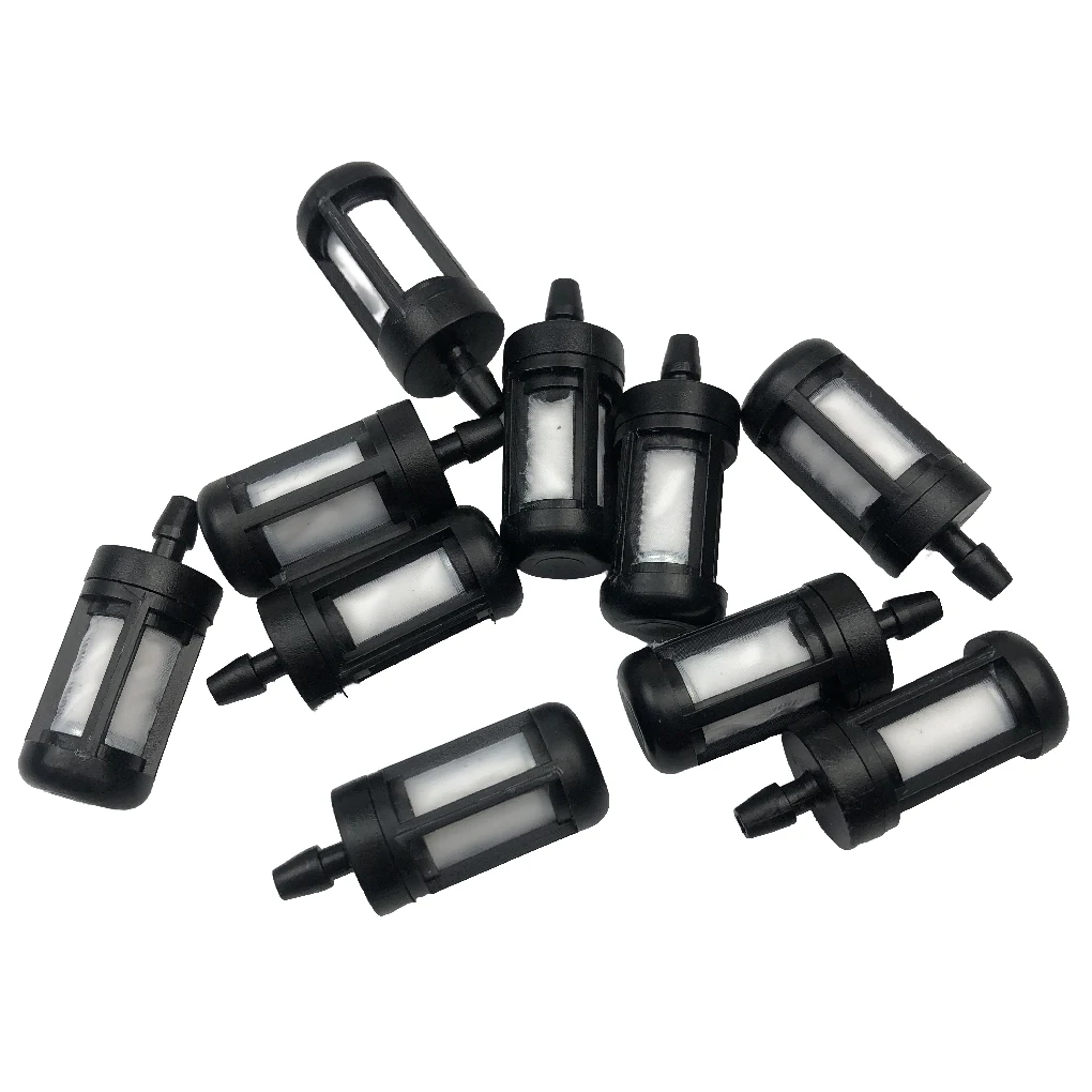 

10Pcs Chainsaw Fuel Filters Portable Gardening Tool Plastic Filter Replacing Parts Replacement for Zama ZF-1/ZF1