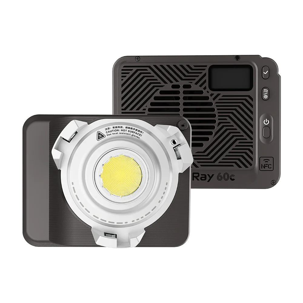 Amaran Ray 60c 60 Вт полноцветный ультратонкий сверхлегкий светильник для фотосъемки Bowens Mount COB поддерживает работу без кабелей (art.: 3920d37bfc968) - 3920d37bfc968