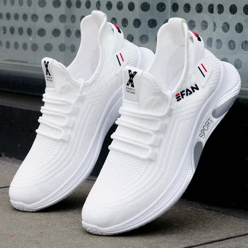 

Mens Shoes Mesh Breathable Comfortable Casual Shoes Low Top Lace Up Lightweight Running Shoes Sports Shoes Casual Shoes 2022 New