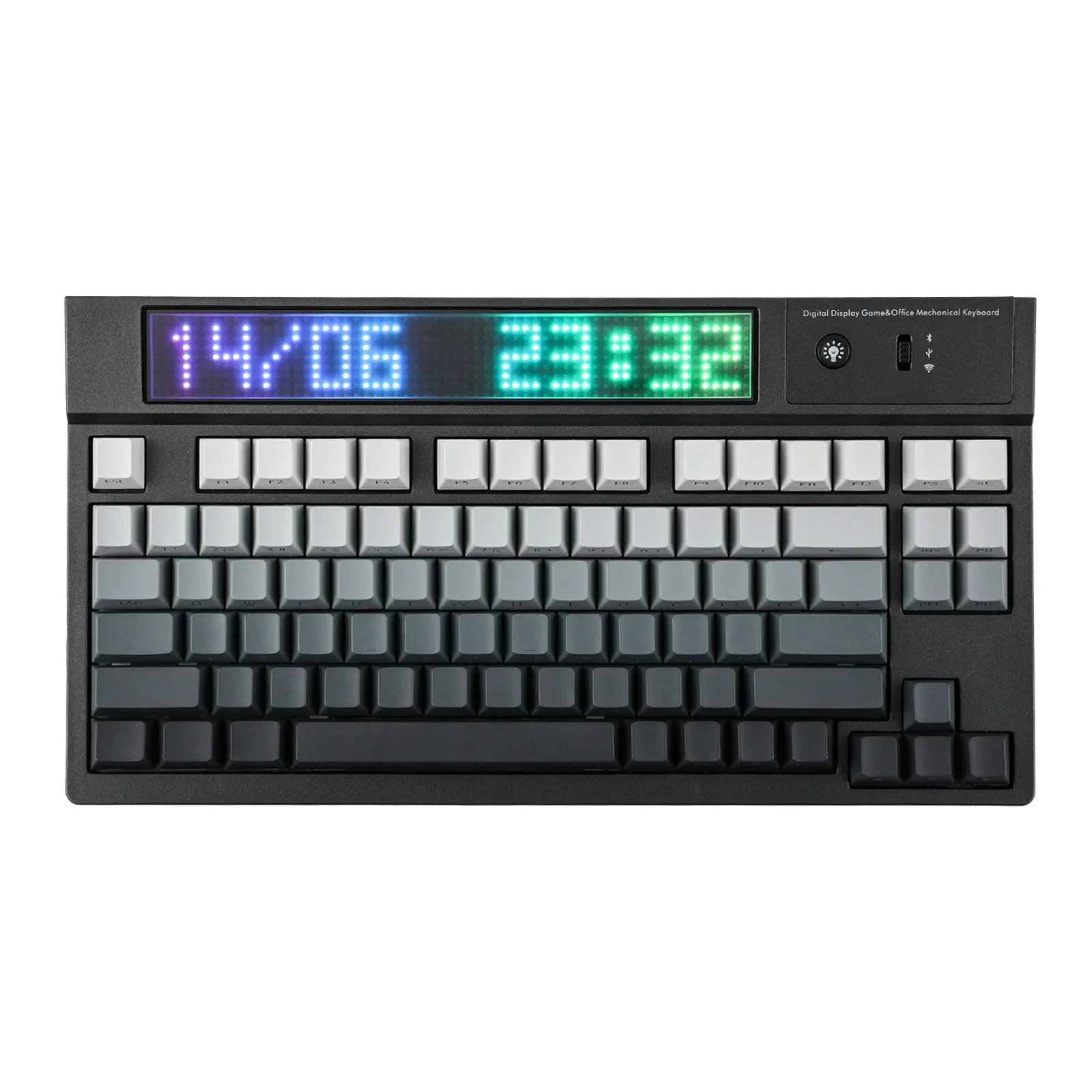 Проводная и беспроводная механическая клавиатура EPOMAKER DynaTab 75X 75% с индивидуальным