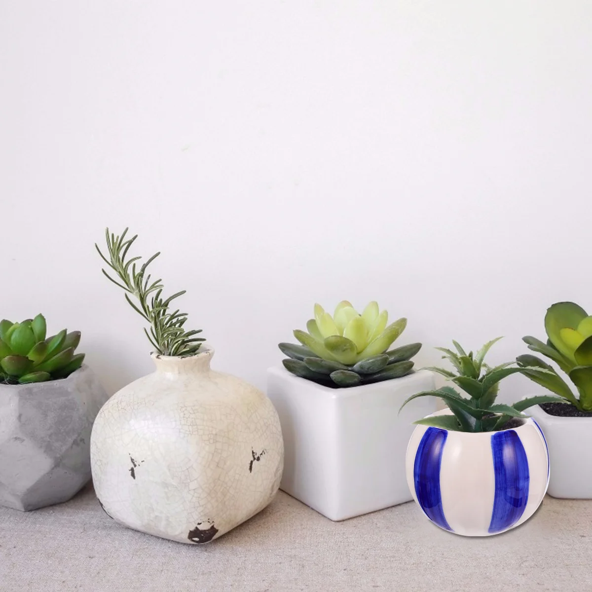 

3Pcs Container Small Bonsai Small Planter Bonsai Flower Pot Small Planter Flower Pot Container Planter