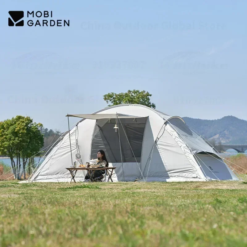 MOBI GARDEN ShiJia 6-местная палатка Oxford Edition 14 ㎡ Открытый сад семейная для пикника 2
