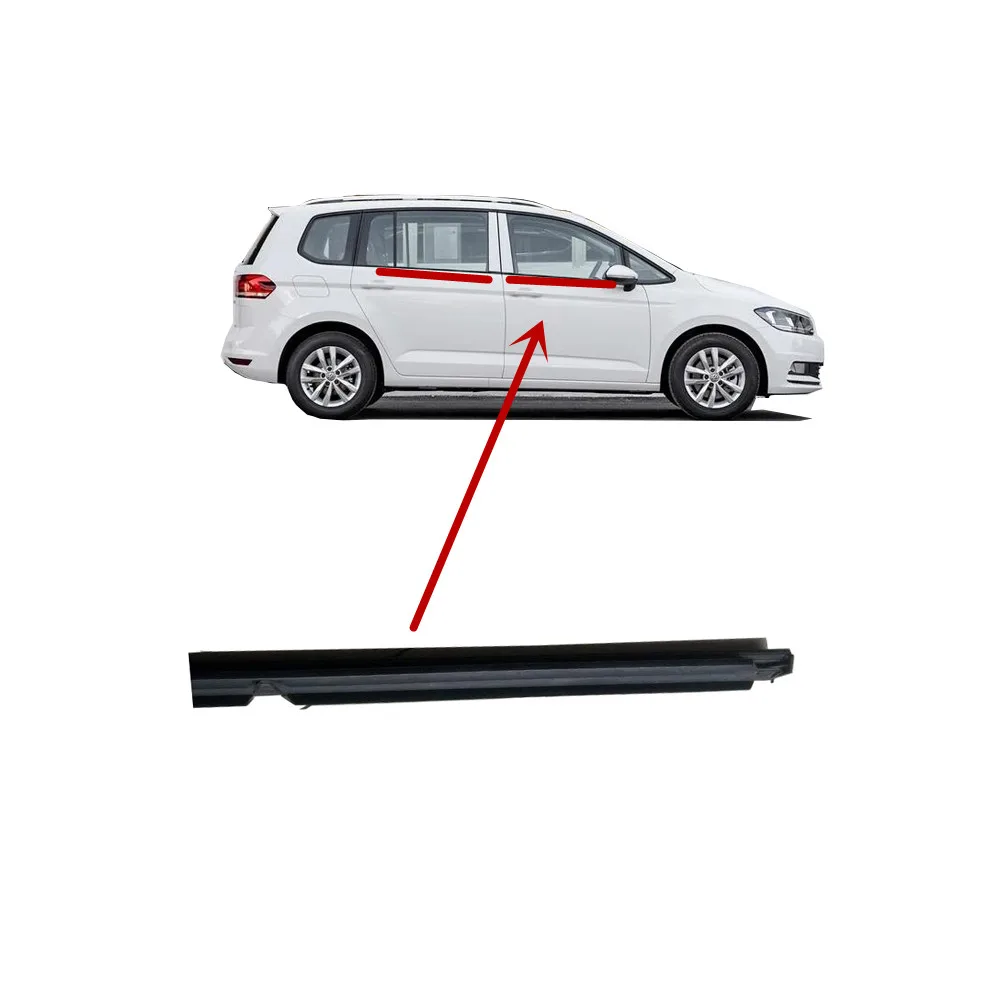 

1 Piece Windows Glass Rubber for Touran Sealing Pedal for Touran Weather Strip Outside for Touran