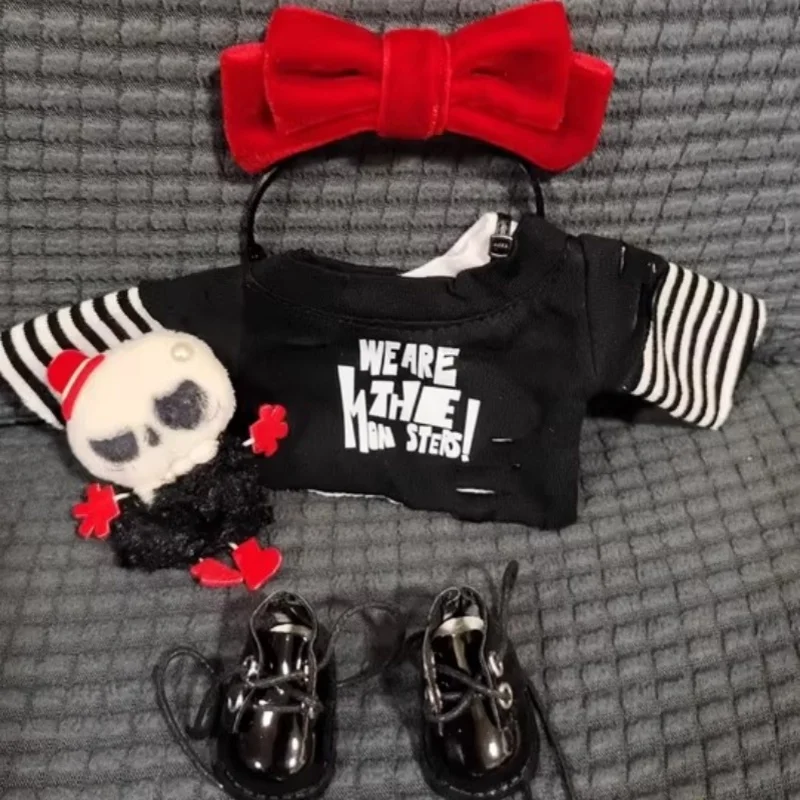 Только одежда Labubu Zimomo Vinly Кукла Костюм Комплект одежды Одежда и обувь Без куклы