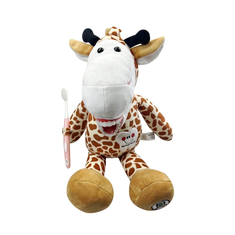 Стоматологические плюшевые игрушки для чистки зубов