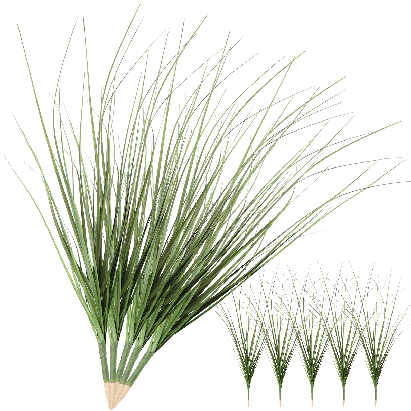 

10pcs Artificial Plants Faux Grass Simulation Decor Home Decors Artificial Greenery Stems