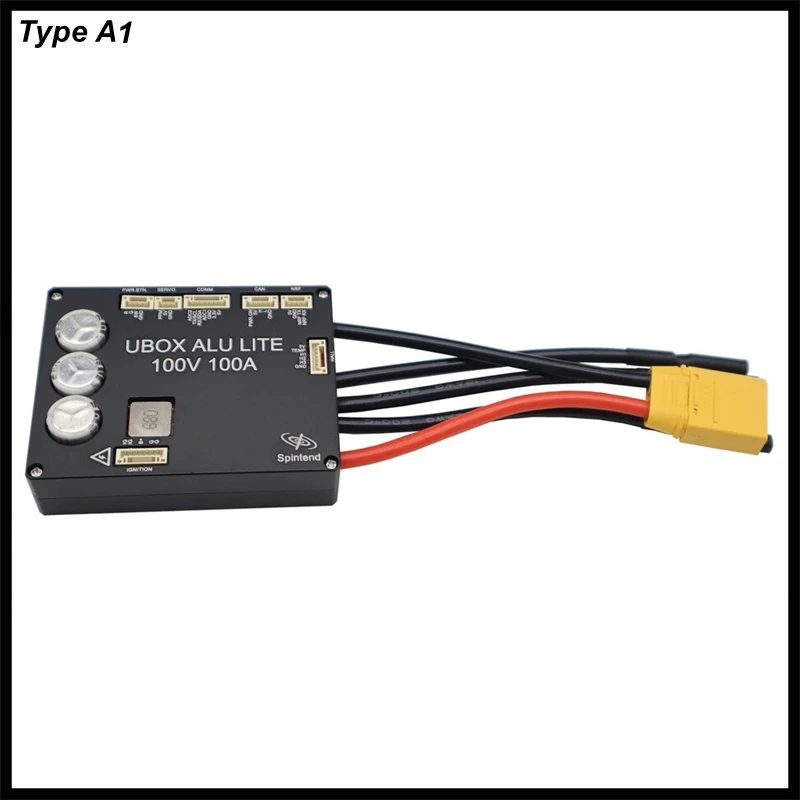 

Контроллер Spintend Single Ubox 100 В 100 А, алюминиевый Lite на основе VESC для электрического скутера, электровелосипеда, одноколесного скейтборда, робота