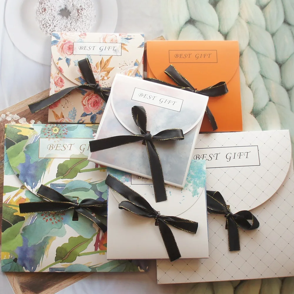 Es With Ribbon Valentine's Day Christmas Birthday Wedding Party Favor Gifts Packing